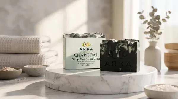 ARKA BY VUNAI ARKA Activated Charcoal Deep Cleansing Soap pack of 2 Price in India - Buy ARKA BY VUNAI ARKA Activated Charcoal Deep Cleansing Soap pack of 2 online at www.arkabyvunai.com
