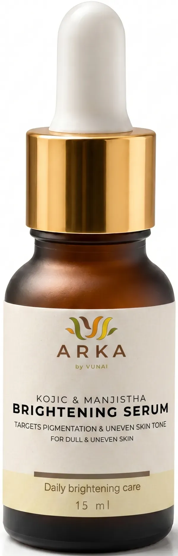 ARKA BY VUNAI Arka Kojic Acid & Manjistha Brightening Face Serum 15Ml Price in India - Buy ARKA BY VUNAI Arka Kojic Acid & Manjistha Brightening Face Serum 15Ml online at www.arkabyvunai.com
