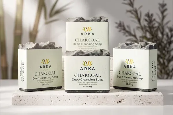 ARKA BY VUNAI ARKA Charcoal Family Pack (4 Soaps) 75g Price in India - Buy ARKA BY VUNAI ARKA Charcoal Family Pack (4 Soaps) 75g online at www.arkabyvunai.com