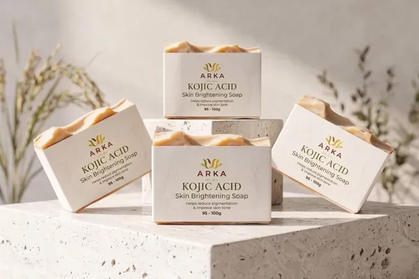 ARKA BY VUNAI ARKA Kojic Acid Family Pack (4 Soaps) Price in India - Buy ARKA BY VUNAI ARKA Kojic Acid Family Pack (4 Soaps) online at www.arkabyvunai.com